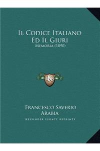 Il Codice Italiano Ed Il Giuri