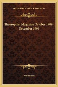 Theosophist Magazine October 1909-December 1909