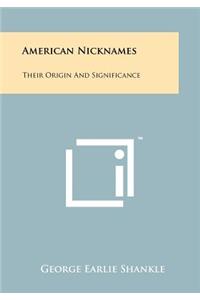 American Nicknames