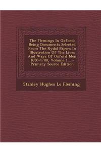 The Flemings in Oxford