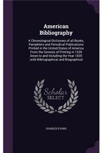 American Bibliography