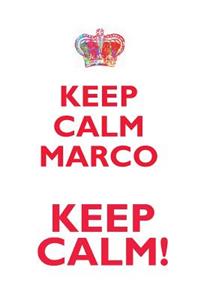 KEEP CALM MARCO! AFFIRMATIONS WORKBOOK Positive Affirmations Workbook Includes