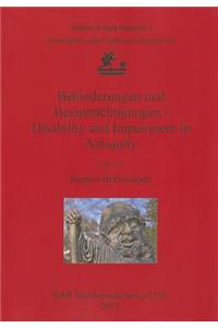 Behinderungen und Beeinträchtigungen / Disability and Impairment in Antiquity