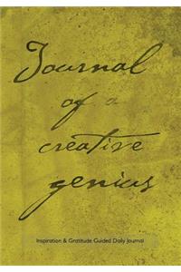 Inspiration & Gratitude Guided Daily Journal 202 Pages with Daily Prompts Two Page Spread per Day