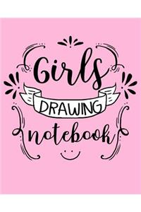 Girls Drawing Notebook