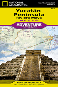 Yucatan Peninsula: Riviera Maya Map [Mexico]