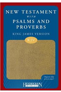 New Testament with Psalms and Proverbs-KJV-Magnetic Closure
