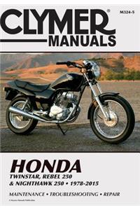 Clymer Honda Twinstar, Rebel 250 & Nighthawk 250