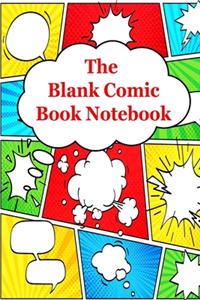 The Blank Comic Book Notebook