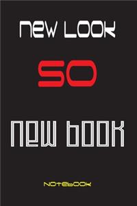 New Look So New Book Notebook: Blank Lined Notebook/Journal Gift,100 Page(6*9)-(Paperback, Black Cover) For Boys & Girls