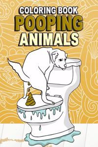 Pooping Animals Coloring Book