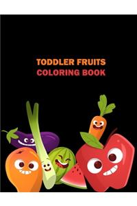 Toddler Fruits Coloring Book