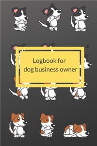 Dog Business Owner Logbook