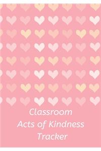 Classroom Acts of Kindness Tracker
