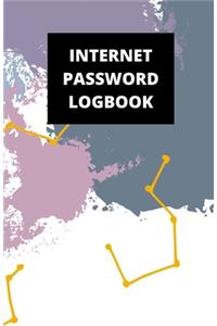 Internet Password Logbook