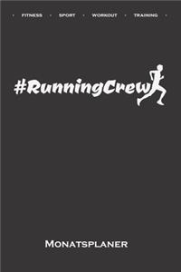 Hashtag #RunningCrew Monatsplaner