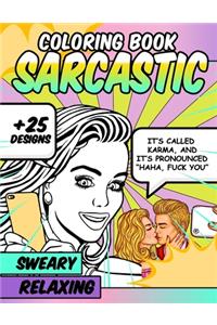 Sarcastic Coloring Book