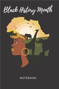 Black History Month Notebook