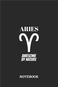 Aries Awesome by Nature Notebook