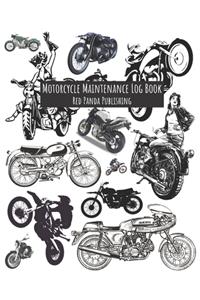 Motorcycle Maintenance Log Book