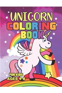 Unicorn Coloring Book: Funny Unicorns in 55 Coloring Pages Surprise Gifts for Son Daughter Birthday