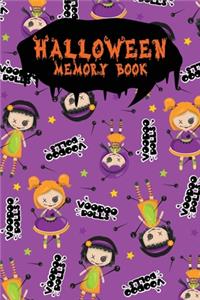 Halloween Memory Book