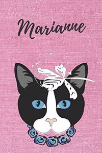 Marianne Notizbuch Katze / Malbuch / Tagebuch / Journal / DIN A5 / Geschenk