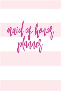 Maid Of Honor Planner