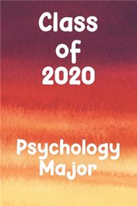 Class of 2020 Psychology Major
