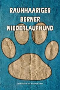 Rauhhaariger Berner Niederlaufhund Notizbuch für Hundehalter