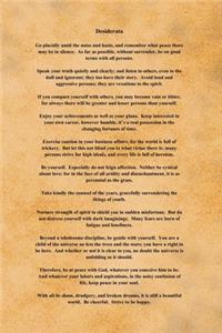 Desiderata