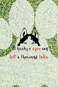 A Husky's Eyes Can Tell A Thousand Tales