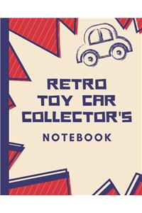 Retro Toy Car Collector's Notebook