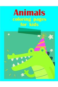 Animals coloring pages for kids