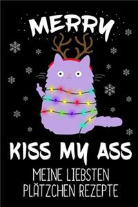 Backbuch Plätzchen Merry Kiss my Ass