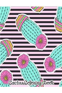 Cactus Coloring Book