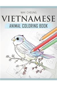 Vietnamese Animal Coloring Book