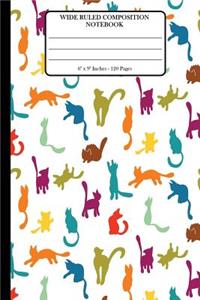 Wide Ruled Composition Notebook 6