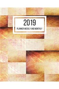 2019 Planner Weekly and Monthly