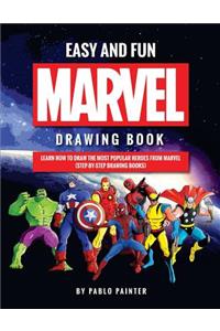 Easy and Fun Marvel Drawing Book