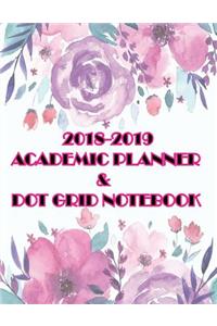 2018-2019 Academic Planner & Dot Grid Notebook