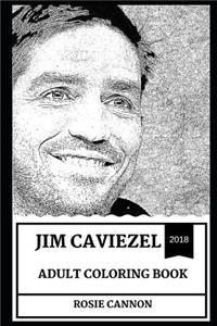 Jim Caviezel Adult Coloring Book
