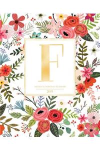 Weekly & Monthly Planner 2019