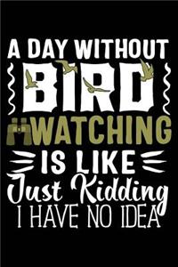 A Day Without Bird Watching Is Like Just Kidding I Have No Idea