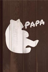 Papa Bear Journal Notebook