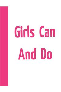 Girls Can and Do