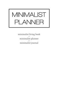 Minimalist Planner