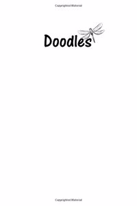 Doodles Journal - Great for Sketching, Doodling, Project Planning or Brainstorming: Medium Ruled, Soft Cover, 6 x 9 Journal, White, 365 Pages