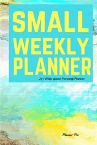 Joy Small Weekly Planner