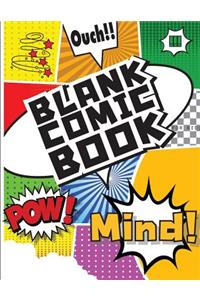 Blank Comic Book for kids